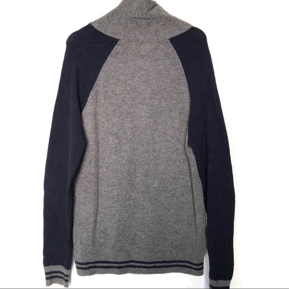 Frederik Anderson Copenhagen Wool Varsity Style Cardigan - Picture 2 of 6